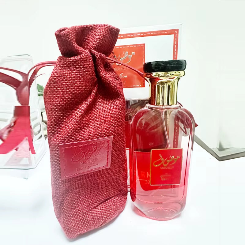 Arabic Women'S Perfume with Long-Lasting Fragrance Dubai Pouch-Packed Strong Scent Spray Eco-Friendly & Daily Use