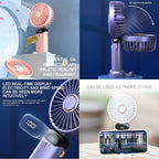 Personal Electric Folding Handheld Battery Usb Handy Pocket Foldable Rechargeable Portable Fan Small Fan Mini