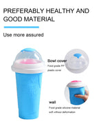 Eco Friendly TIK TOK Quick Frozen Magic Slushy Maker Cup Ice Cream Slushy Maker Silicone Cup Mugs Giveaways Contemporary 210Ml