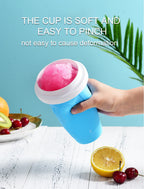 Eco Friendly TIK TOK Quick Frozen Magic Slushy Maker Cup Ice Cream Slushy Maker Silicone Cup Mugs Giveaways Contemporary 210Ml